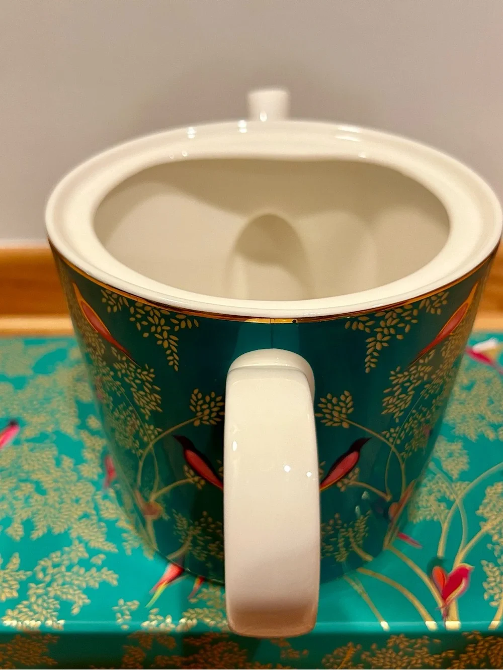 Sara Miller Portmeirion Chelsea China Teapot